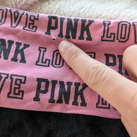 VS Pink Foldover Yoga Shorts XS - Picture 3 of 7